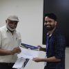 PhD student Shubham Kumar Goswami won the Best Poster Award at CHTC 2024, IIT Hyderabad