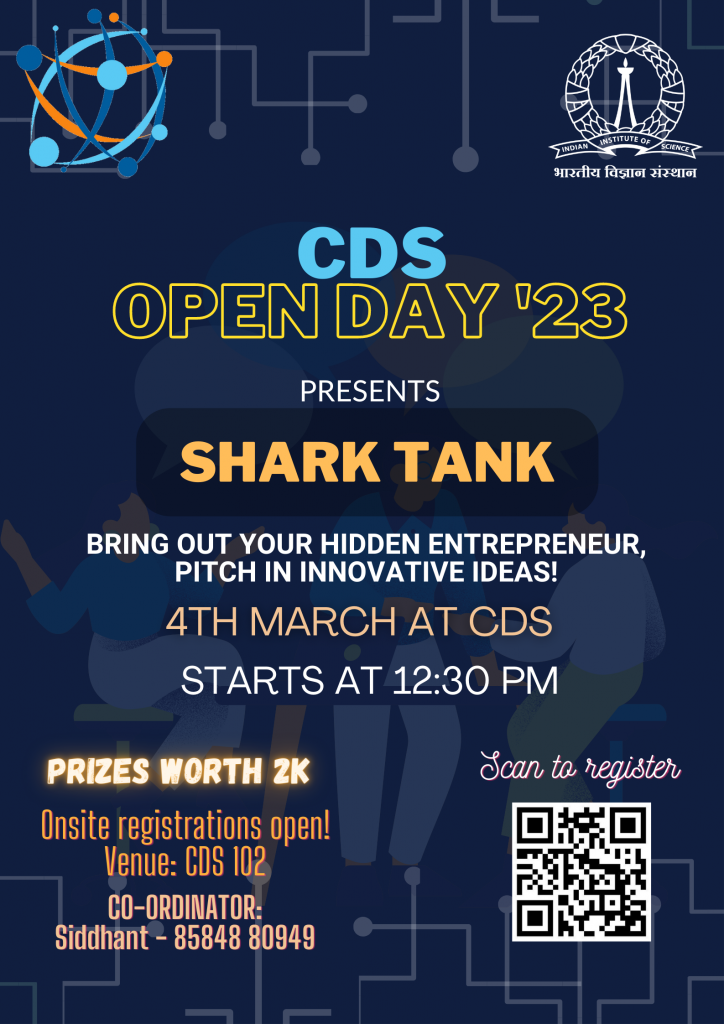 cds open day 2023 Shark tank